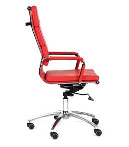 Компьютерное кресло CHAIRMAN 750 экокожа красная в Артемовском - предосмотр 2